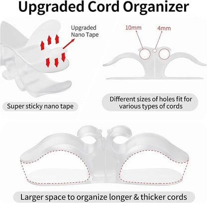 6-Pack Upgraded Appliance Cord Organizer