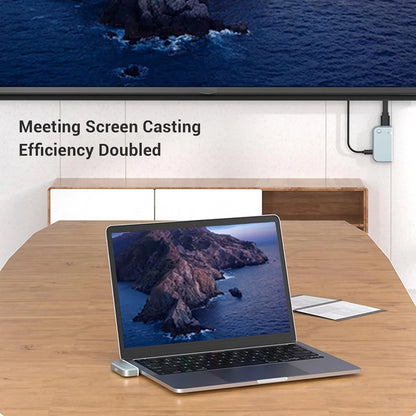 📡 Upgraded Type-C Wireless Transmitter and Receiver Kit – 1080P 60Hz Plug-and-Play Dual-Mode Display Adapter with 165Ft Long Range & Zero Latency for Laptops, Phones & Projectors
