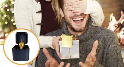 Annoying Gift Box 3D Printed Pinky Promise Prank Decor - Funny Gag Gift for Friends