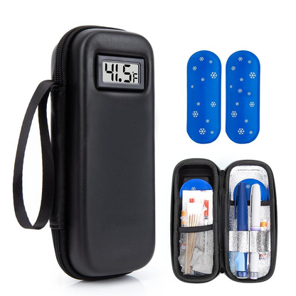 🔥Insulin Cooler Travel Case with Temperature Display