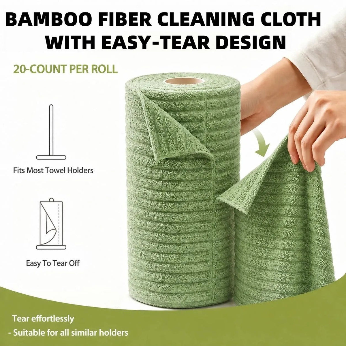 Reusable Bamboo Fiber Fabric
