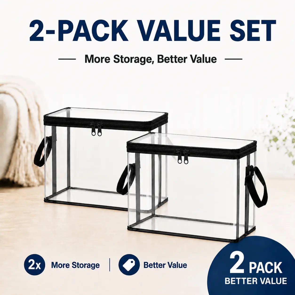 Stuffed Storage PVC Organizer Bag Doll Storage Container WaterProof