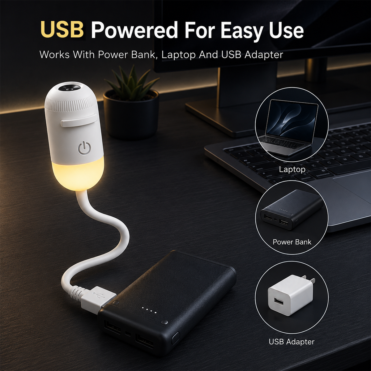 💡🌃 Projecteur de Ciel Étoilé 2-en-1 Lampe de Nuit USB pour Décoration Intérieure