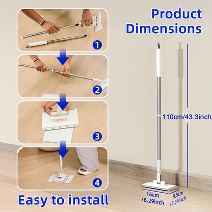 Use Any Old Cloth! The Smart Tooth-Grip Mop That Saves You Money. 💰👕