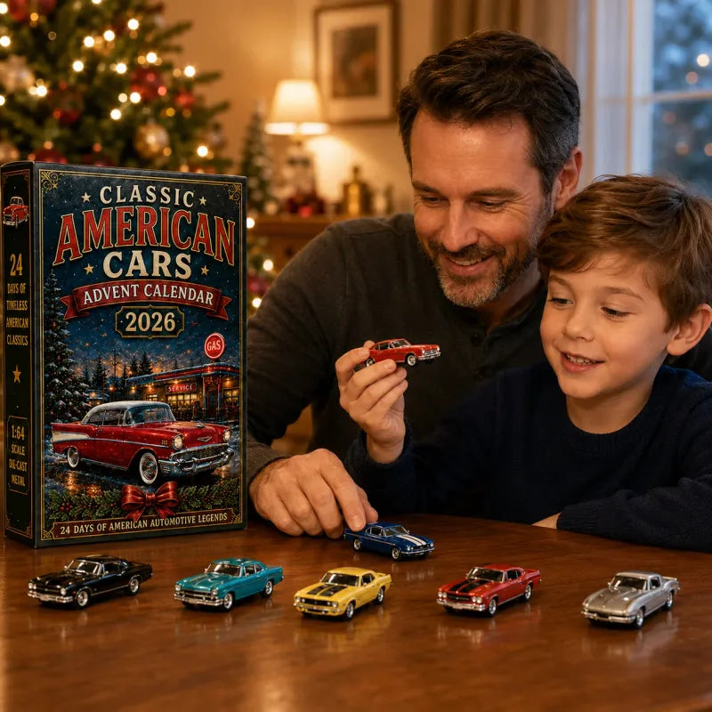 💯🚜🚗🎄2026 Vehicle Advent Calendar Collection – 24 Days of Classic Machines, Trucks & Military Legends 🎁✨