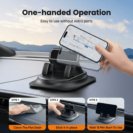 360° Rotating Dashboard Phone Holder