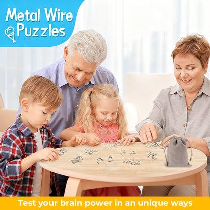 🎁 Metal Montessori Puzzle Solving