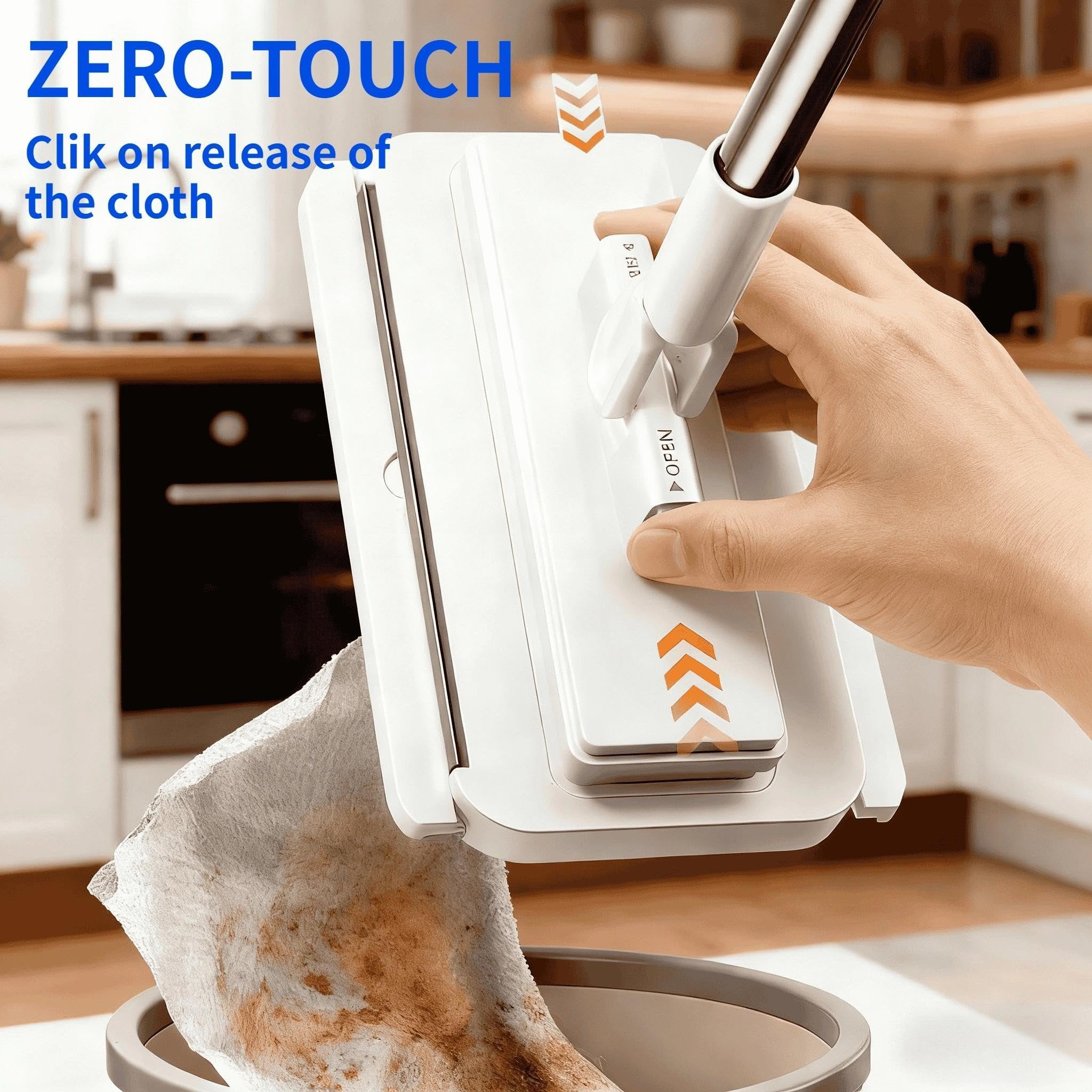 Use Any Old Cloth! The Smart Tooth-Grip Mop That Saves You Money. 💰👕