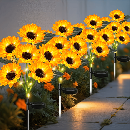🌞Solar LED Sunflower Garden Lights