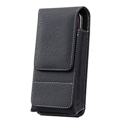 🔥📱Premium Men's PU Leather Cell Phone Holster Pouch💼