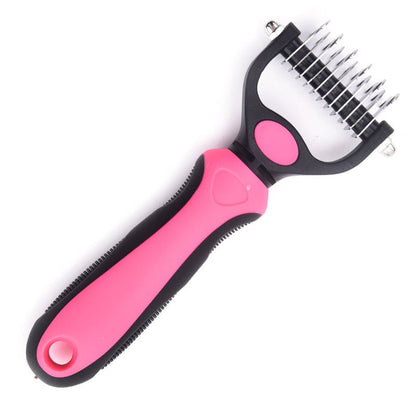 🐾 Professional Deshedding Tool for Dogs & Cats – Gentle, Efficient & Fur-Free Home ✨💖