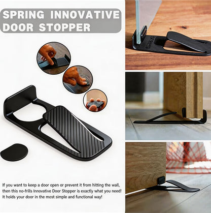 Self-Adhesive Door Stopper – Non-Slip No-Drill Door Holder for Home & Office