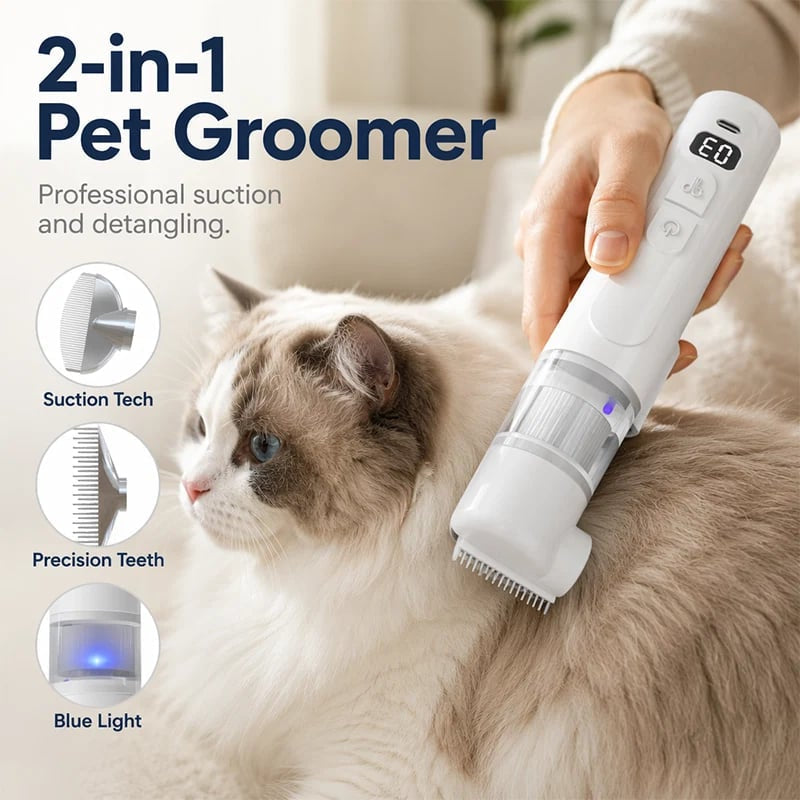 🐶Electric Pet Flea Remover and Detangling Comb