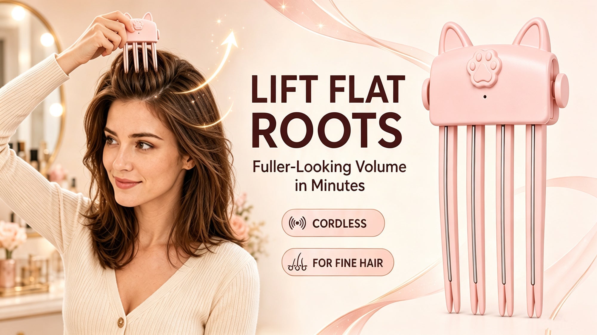 WIRELESS HEATED ROOT LIFT CLIP