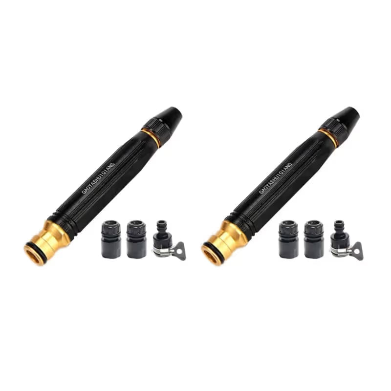 🔥High-Pressure Car Wash Water Gun Booster Nozzle Garden & Auto Dual Use Power