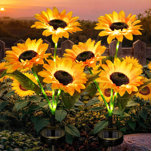 🌞Solar LED Sunflower Garden Lights