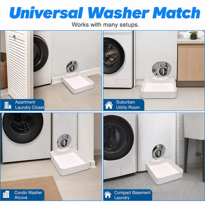 🏆Limited Time Sale 49% OFF💧🛡️Universal Front-Load Washing Machine Drain Pan