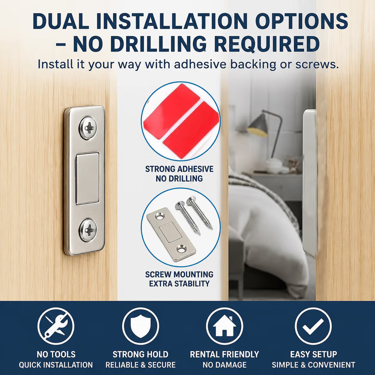 🧲 Magnetic Door Catch