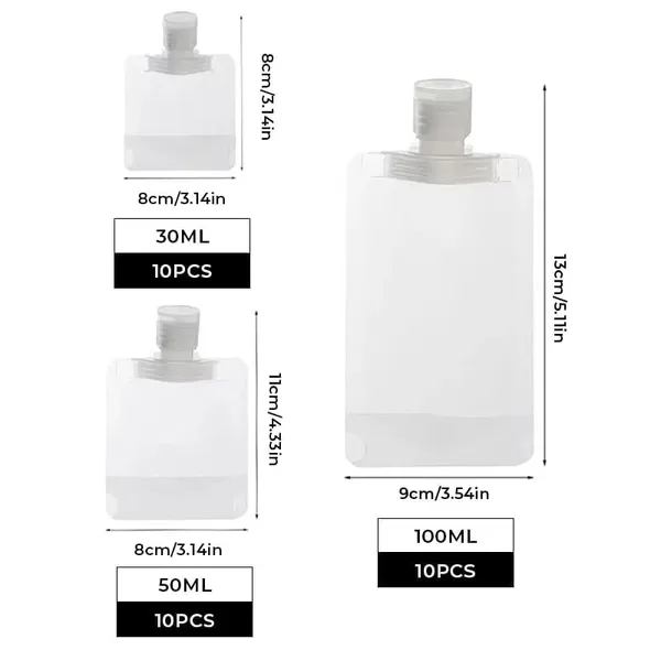 🔥Portable Travel Fluid Makeup Packing Bag