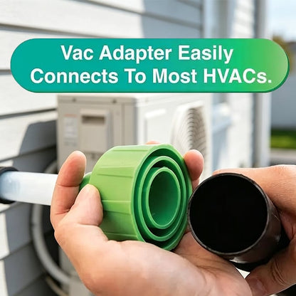 AC Drain Line Cleaner Adapter Evacuates & Unclog AC Drain Line