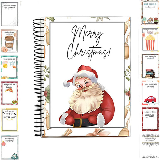 Weihnachts-Geschenkkartenbuch