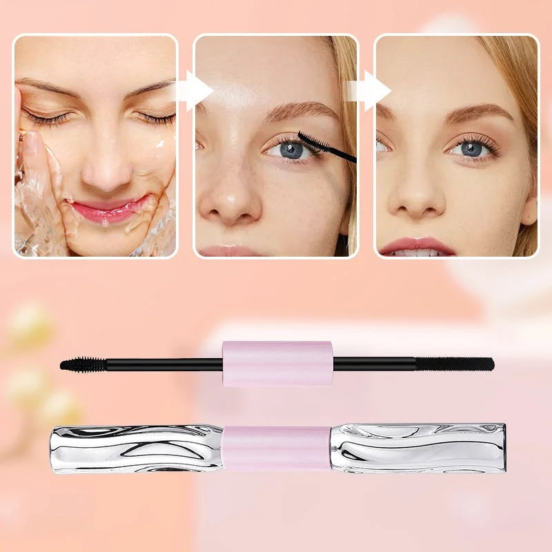 ✨ 2-in-1 Mascara – Volume, Curl & Long-Lasting 💖
