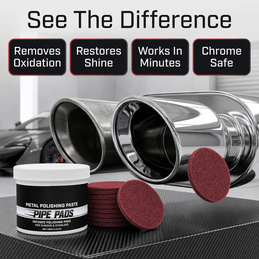 MirrorFinish Pads Remove scratches and oxidation