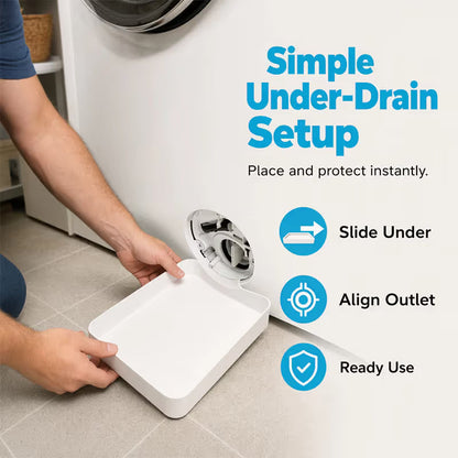 🏆Limited Time Sale 49% OFF💧🛡️Universal Front-Load Washing Machine Drain Pan