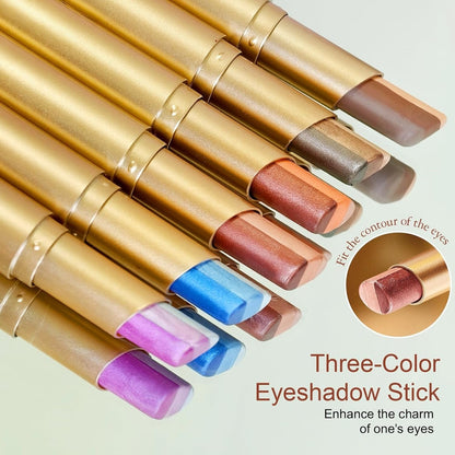 ✨3 Shade Cream Eyeshadow Stick | Smooth & Blendable