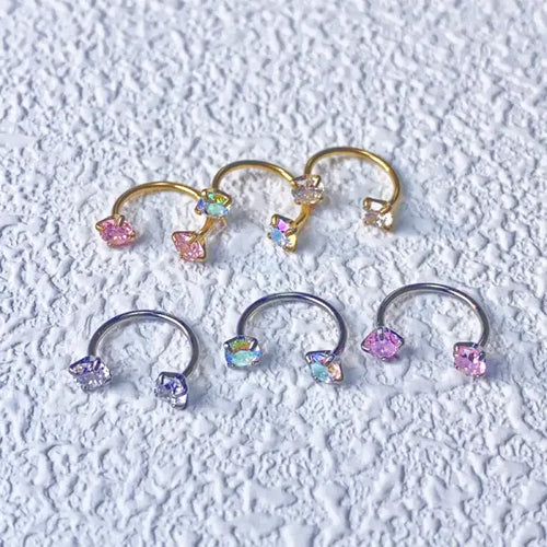 🔥Horseshoe Nose Hoop