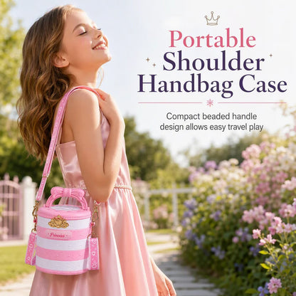 ✨💥📢📢 Washable Princess Makeup Set – Non‑irritating, trays & portable case 🎀