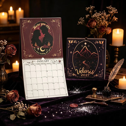 🌙 A Court of Thorns and Roses: Velaris 2027 Weekly Planner ✨ Officially Licensed Fantasy Organizer