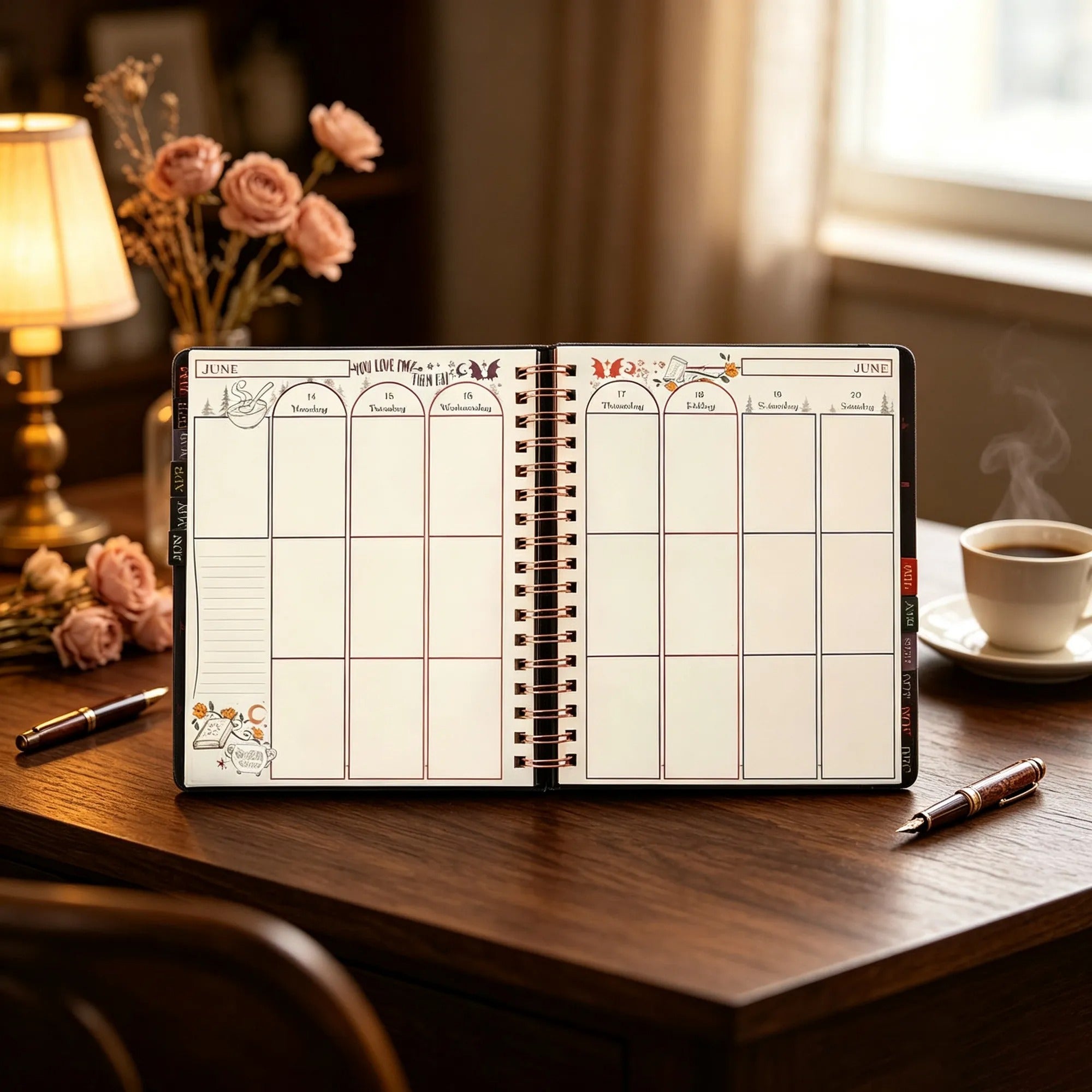 🌙 A Court of Thorns and Roses: Velaris 2027 Weekly Planner ✨ Officially Licensed Fantasy Organizer