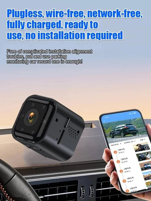 Smart WiFi Security Camera – HD, Night Vision, Motion Detection, Low Power