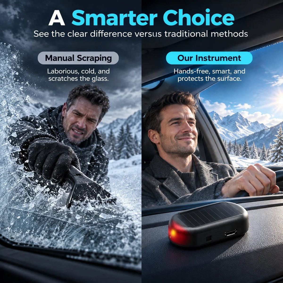 Vehicle Electromagnetic Molecular Interference‑Based Antifreeze and Snow Removal Device