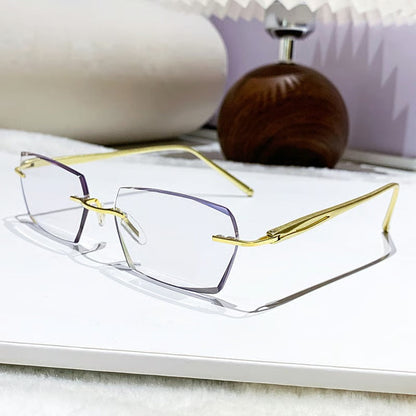 🔥1 kaufen, 1 gratis (2 Paare) – 【Von Designern mitentwickelt】Gypsophila intelligente Lesebrille mit Zoom und Farbwechsel