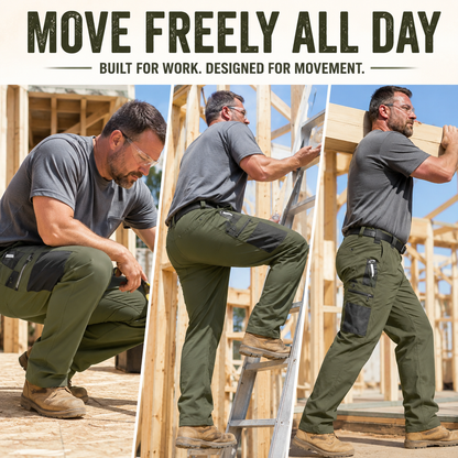 🔥 20,000+ Sold | Men’s FR Tactical Work Pants – Flame-Resistant, Tougher Than Jeans 💪