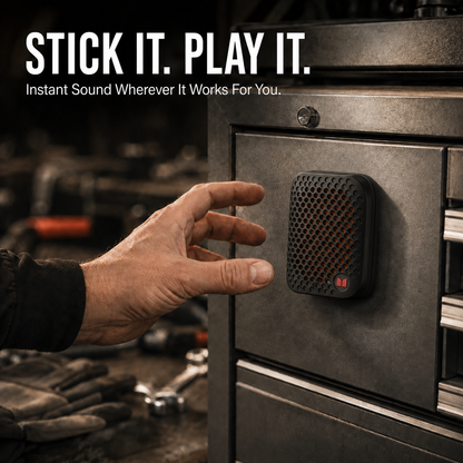 🔊 2026 New Magnetic Clip-On Bluetooth Speaker | IPX5 Waterproof, TWS Stereo & Ultra-Light Wearable Design