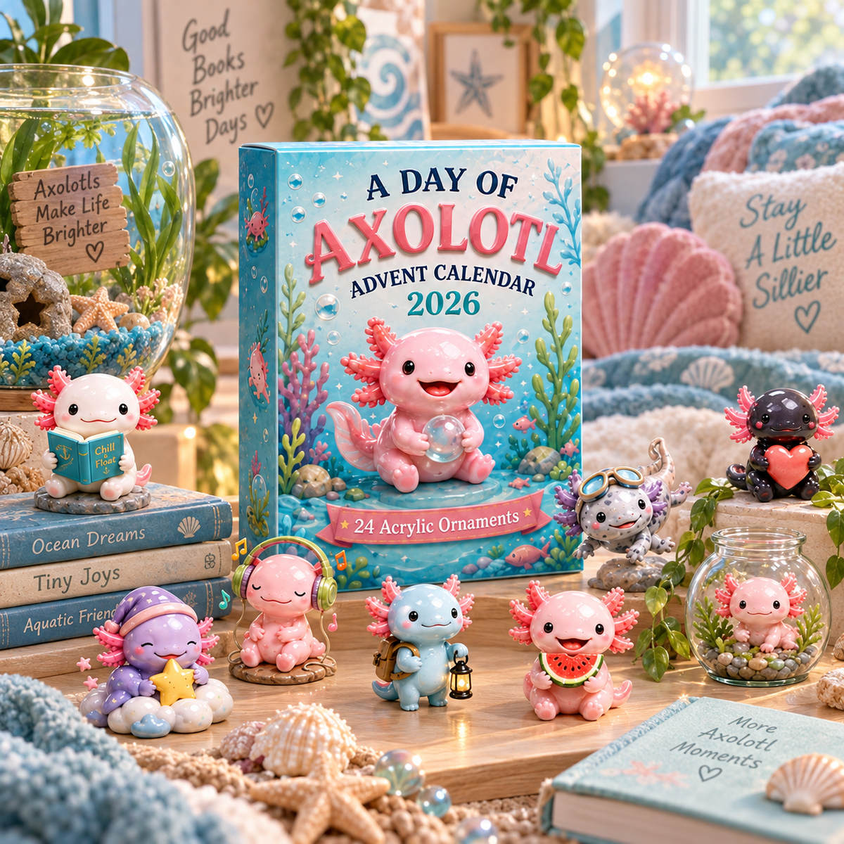✨CHRISTMAS KICKOFF - A Day Of Axolotl Advent Calendar 2026