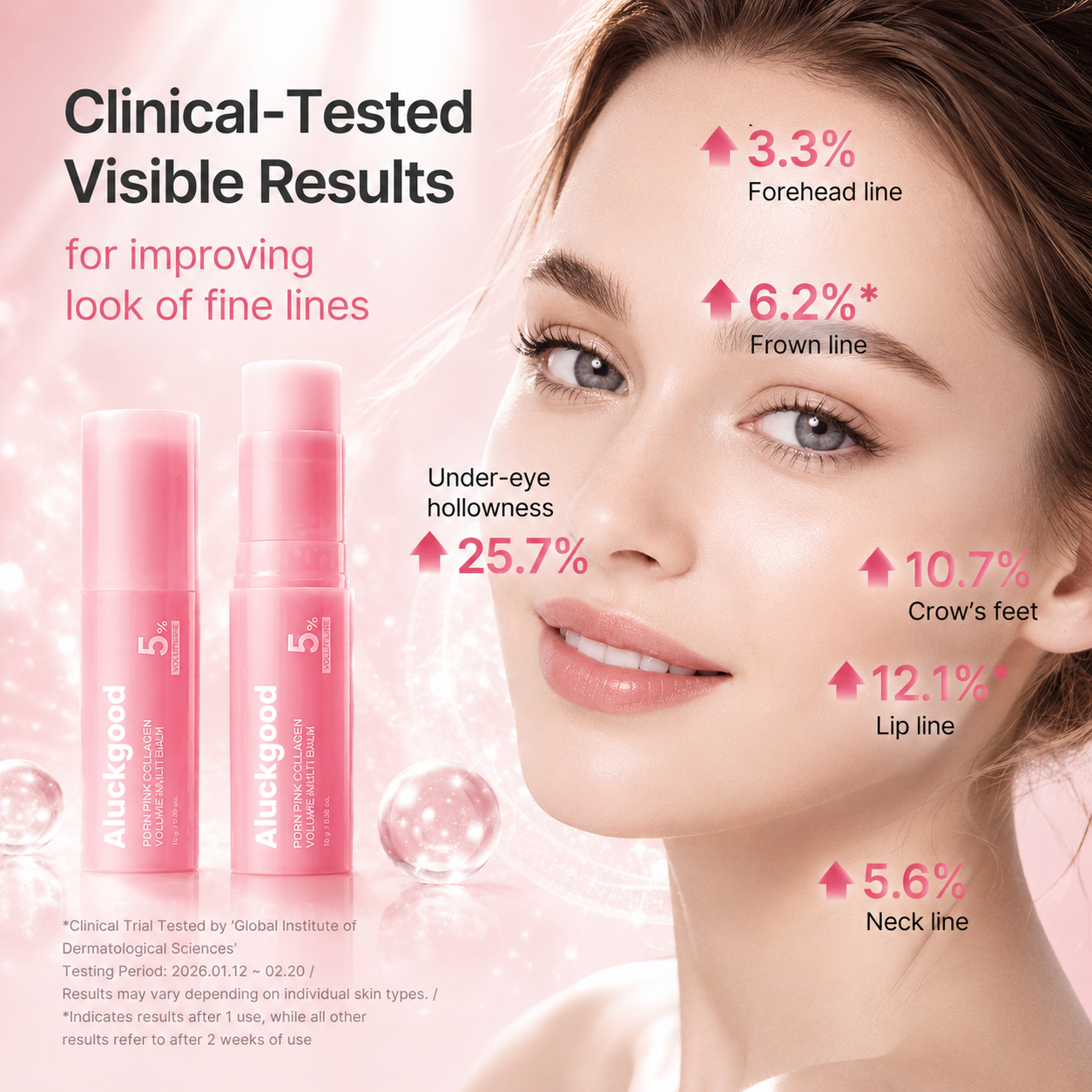 🎁Korean Pink Collagen Volume Multi Balm