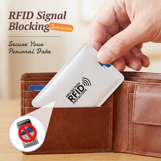 8 étuis de cartes anti-RFID et antivol