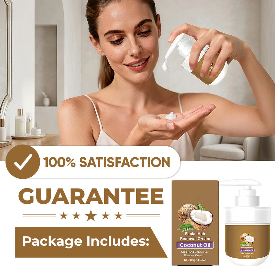 Gentle Coconut Oil Hair Removal Cream