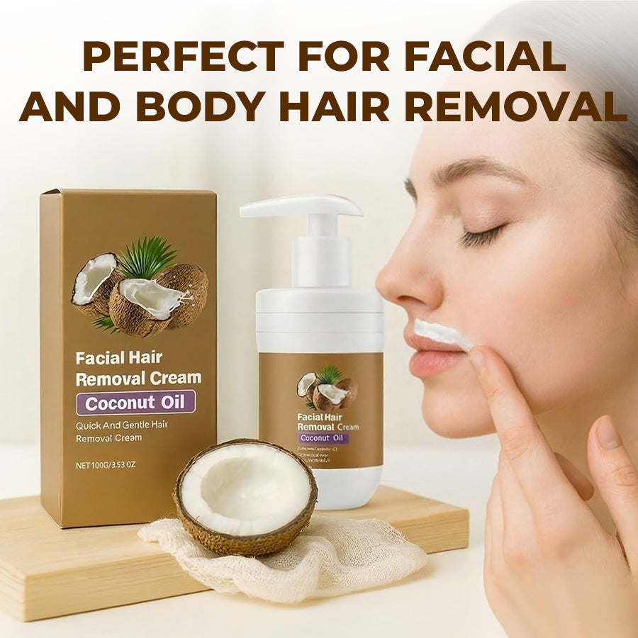 Gentle Coconut Oil Hair Removal Cream