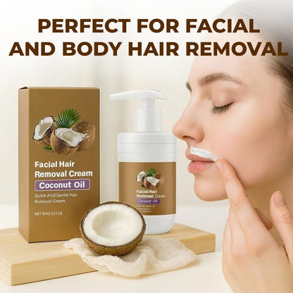 Gentle Coconut Oil Hair Removal Cream