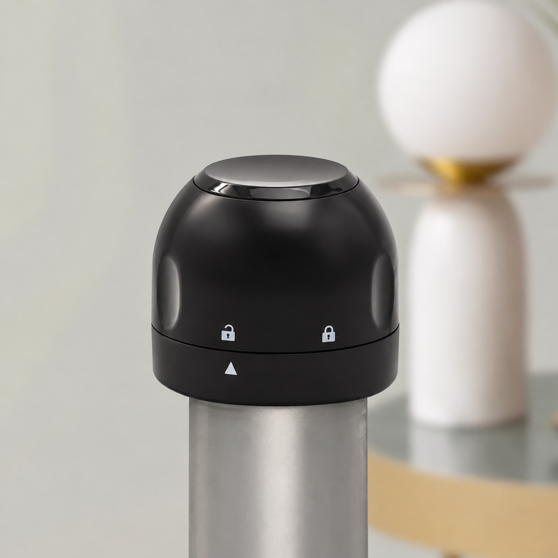 🔥 Silicone-sealed Wine, Beer and Champagne Stopper