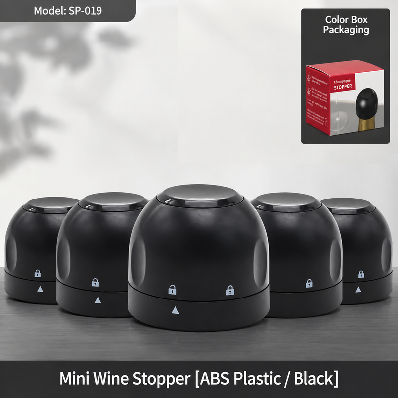 🔥 Silicone-sealed Wine, Beer and Champagne Stopper