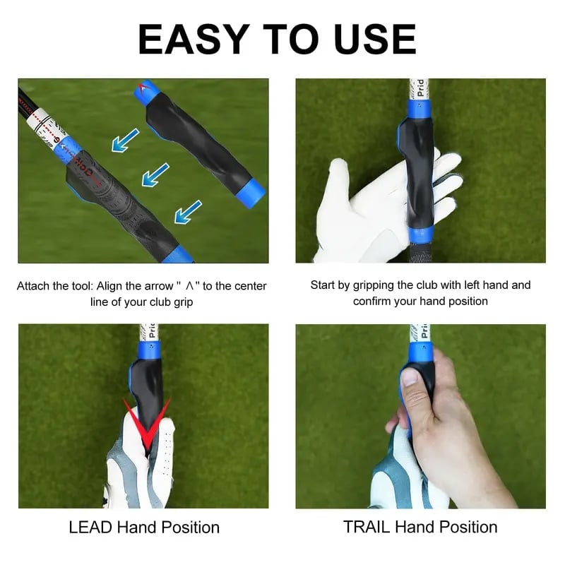 🔥⛳ Golf Grip Trainer—Fix Swing Grip, Fix Hand Position & Grasp, Master Correct Grip Posture