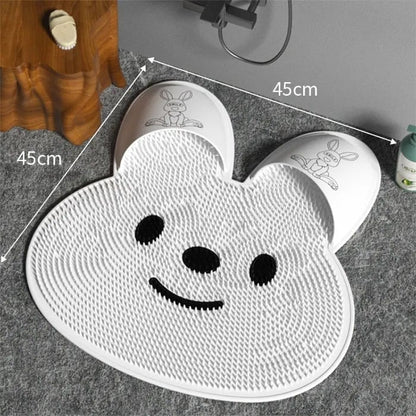 🔥Rabbit Anti-slip massage foot mat
