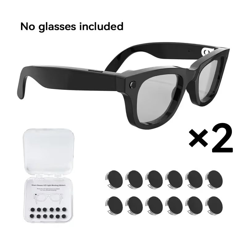😎 LED Light Blocking Stickers for Smart Glasses