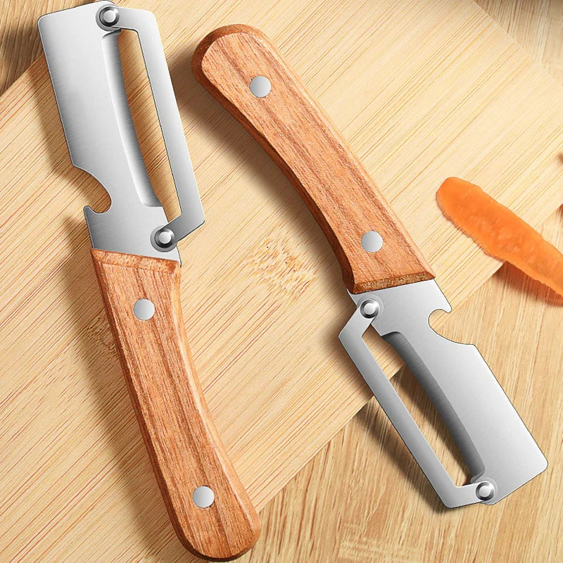 🥕🔥 Multifunctional Kitchen Vegetable Peeler – Stainless Steel Blade, Ergonomic Handle & Ideal for Fruits and Vegetables ✨